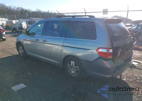 2005 Honda Odyssey Ex из США, поврежденный, VIN 5FNRL38485B112691